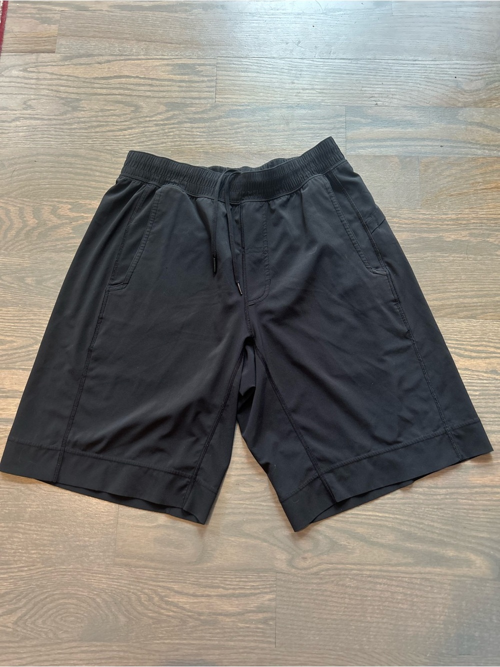 Lululemon Men's Black Linerless Shorts 10" inseam size M